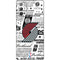 NBA Portland Trail Blazers Historic Blast Galaxy Note20 5G Skin